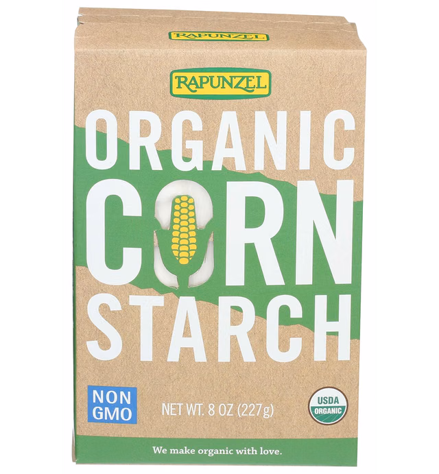 Rapunzel Pure Organic Corn Starch, 8-Ounce Boxes (Pack of 6)