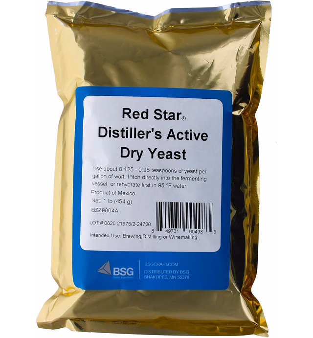 Red Star DADY 1 Lb. Distiller's Yeast-2 Packs