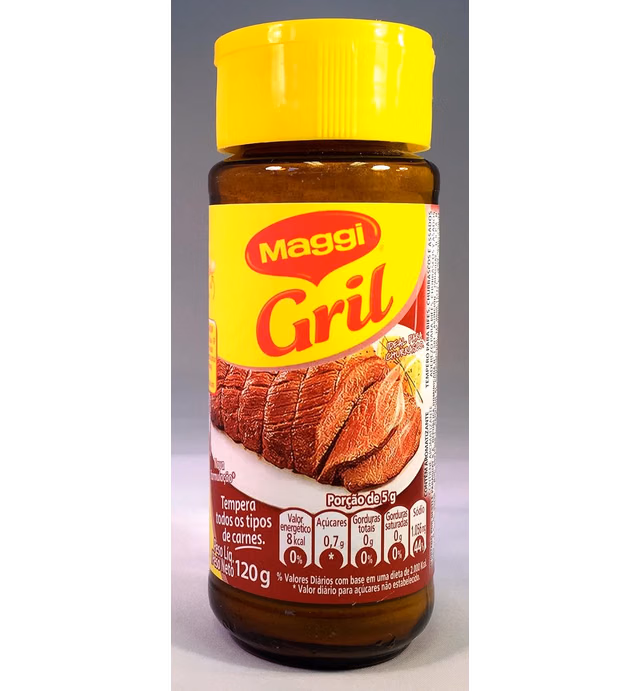 Maggi Gril - Authentic Brazilian Churrasco Steak House Grill Seasoning - 120g