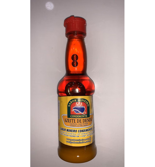 Sabor Mineiro Dende Oil Azeite De Dende 145ml, 4.93 Fl Oz