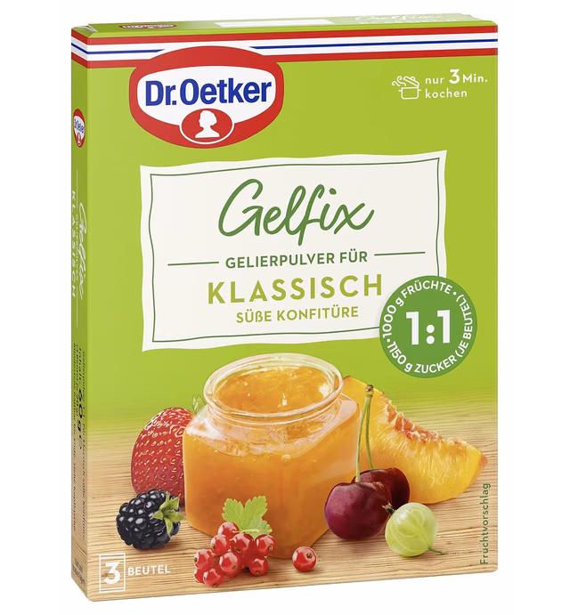 Dr. Oetker Gelfix Classic 1:1 (3x 20g Bag)