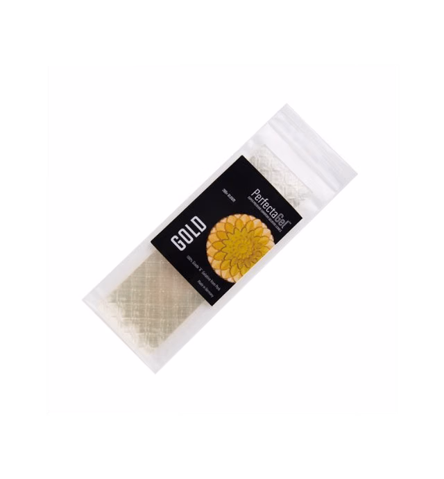 PerfectaGel Gold Gelatin Sheets (200 Bloom) - 100 Sheets