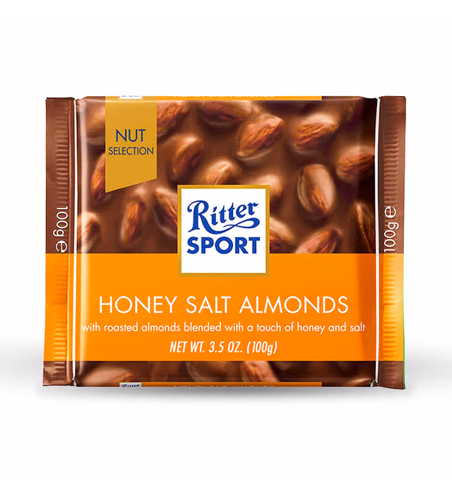 Ritter Sport Honey Salt Almonds 100g