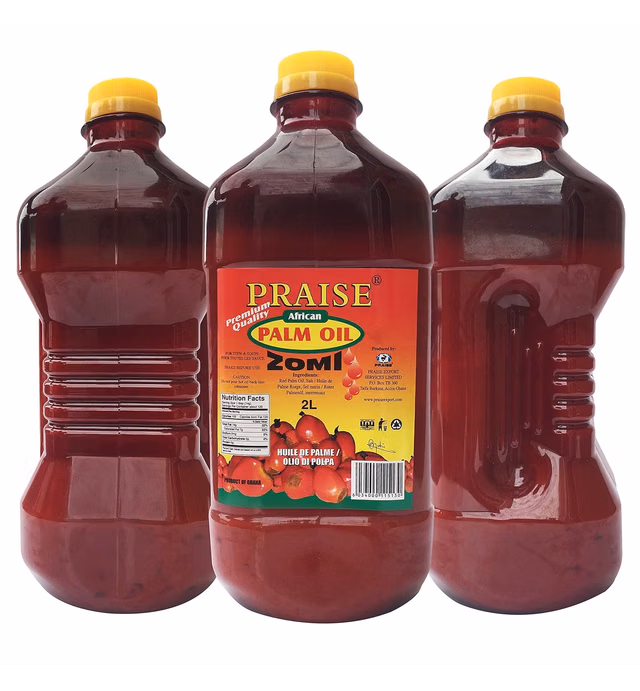 Praise Red Palm Oil, 2-Liters - Zomi