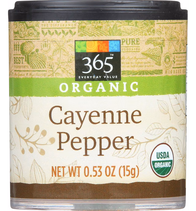 365 by Whole Foods Market, Pepper Cayenne Organic, 0.53 Ounce