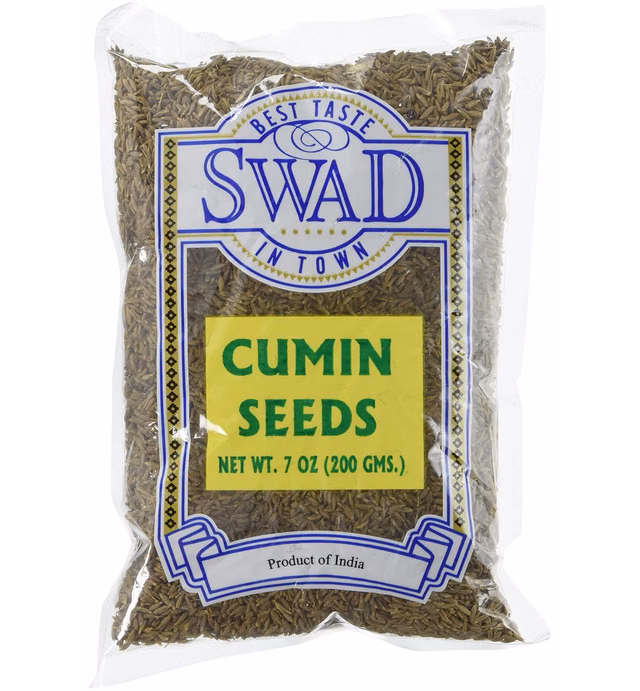 Great Bazaar Swad Cumin Seeds, 7 Ounce