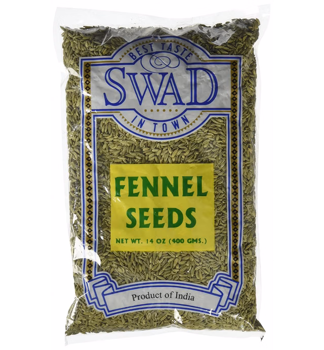 Great Bazaar Swad Fennel Seeds, 7 Ounce (14 Oz)