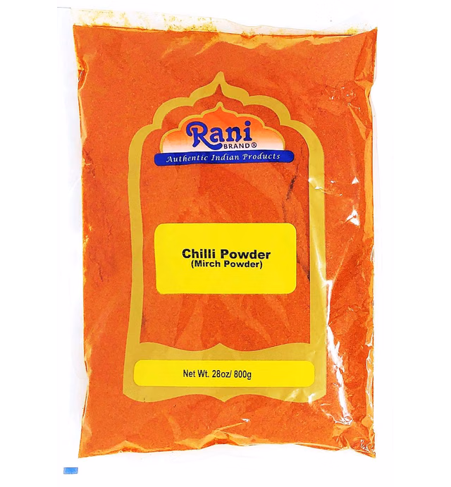 Rani Chilli Powder (Mirchi) Ground Indian Spice 28oz (800g) ~ All Natural | Salt-Free | Vegan | No Colors | Gluten Friendly | NON-GMO | Indian Origin