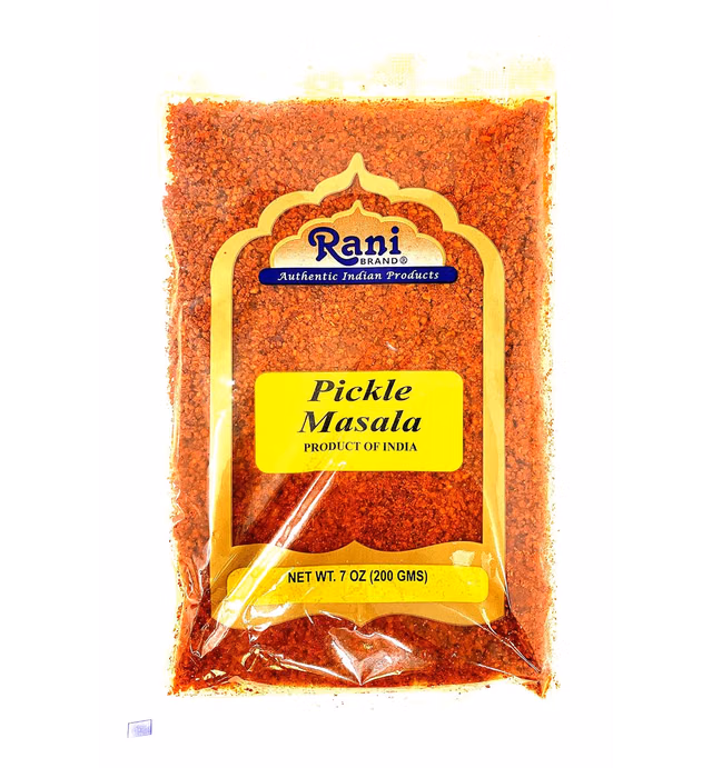 Rani Pickle (Achar) Masala Indian Spice Blend 7oz (200g) ~ All Natural | Vegan | Gluten Friendly | NON-GMO | No colors | Indian Origin