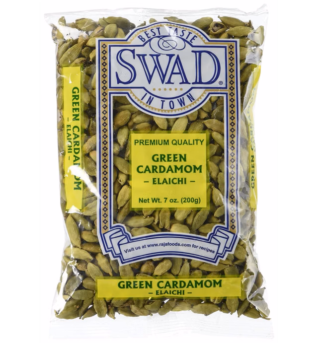 Great Bazaar Swad Green Cardamom, 7 Ounce