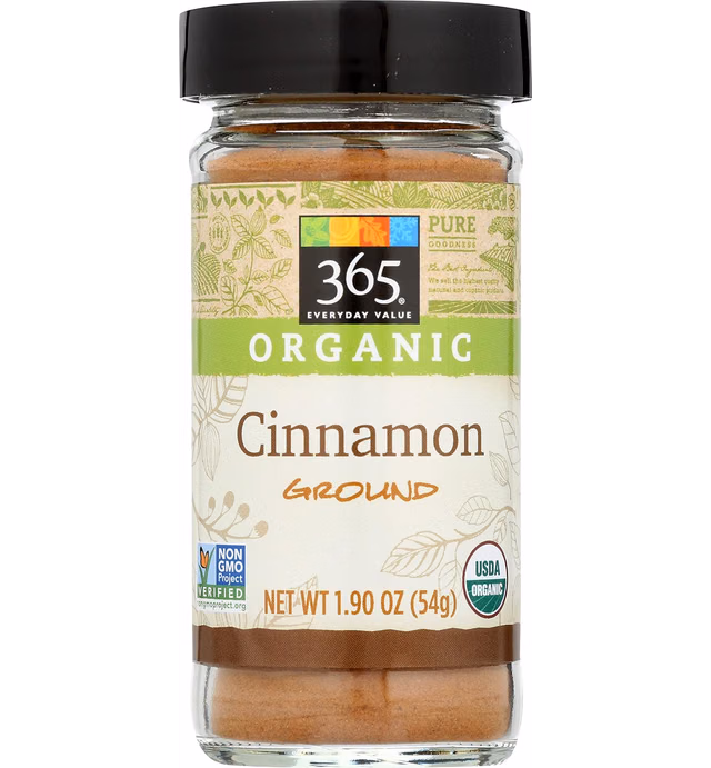 365 Everyday Value, Organic Ground Cinnamon, 1.9 oz