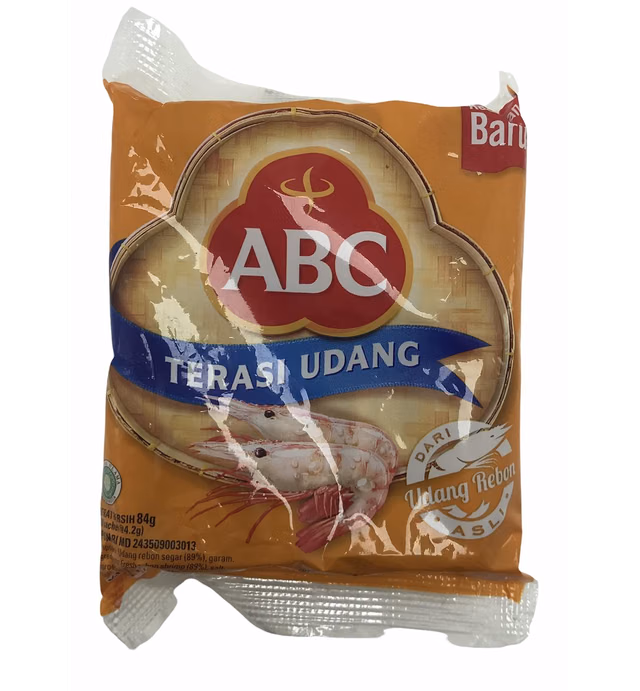 4.2gX20 pieces ABC Indonesia seasoning against Terasi Udang single-use type [parallel import goods]