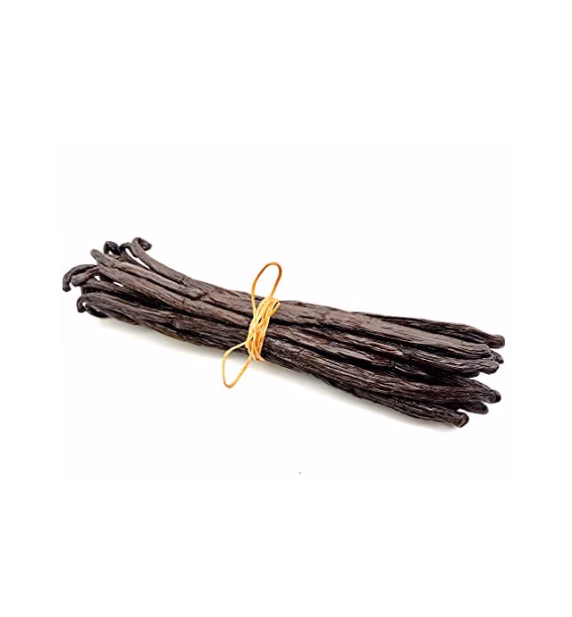 Strongus Planifolia Vanilla Beans Grade A Vanilla Pods -Great for for Baking, Homemade Extract, Paste, Brewing, Coffee, Cooking - 6-8 ", 3-Pack, With Crystals