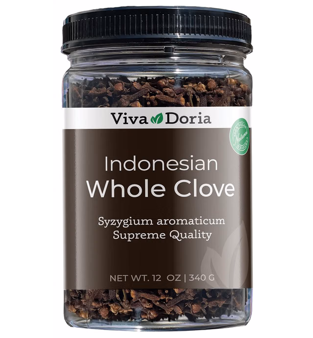 Viva Doria Whole Cloves, Hand Picked Indonesian Clove Buds, 12 Oz (340 grams)