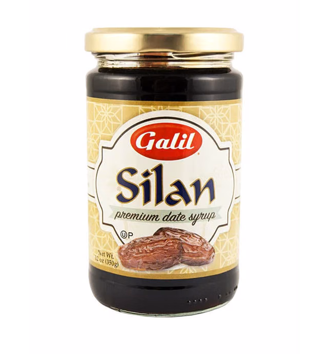 Galil Premium Silan Date Syrup 12.3 Ounce – Kosher Date Syrup, Halal Syrup – Medjool Date Syrup Kosher for Passover