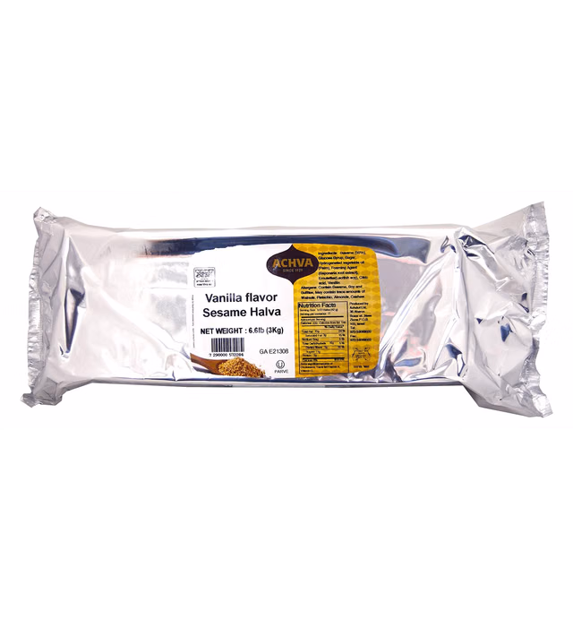 LiOR Vanilla Halva Loaf, 6.6-lb Loaf (Pack of 1)