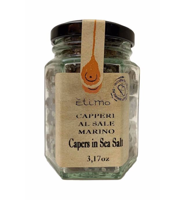 Etimo Pantelleria Capers in Sea Salt (3.17 Ounce)