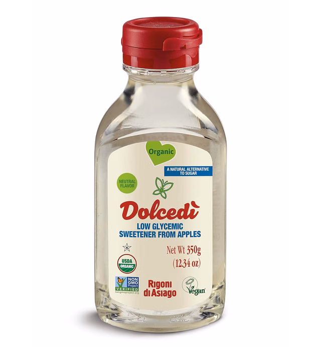Rigoni di Asiago Dolcedi Natural Low-Glycemic Sweetener, 12.34 Fl Oz, 2 Count