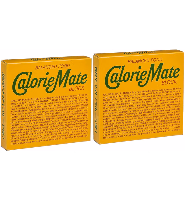 Otsuka Calorie Mate Balanced Food Fruit 2.82oz/80g (2pack)