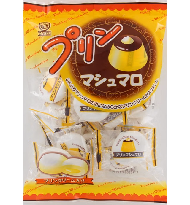 Sweet Custard pudding Cream Marshmallow 1 bag