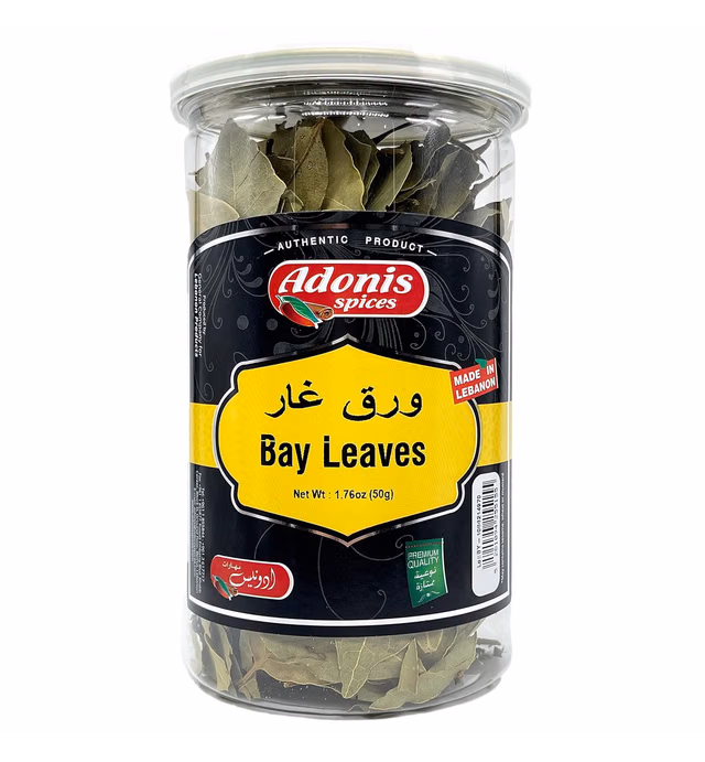 Adonis - Lebanese Bay Leaves, Whole (1.76 oz) 50g