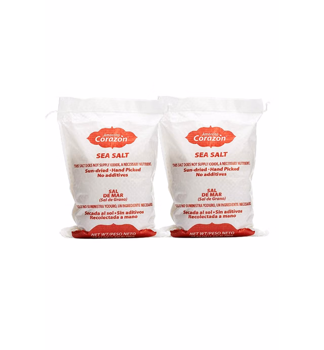 Amorcito Corazón Mexican Sea Salt 700gr - 2pack