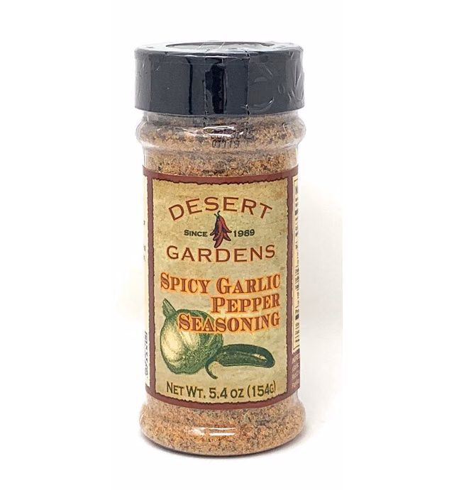 Desert Gardens Spicy Garlic Pepper Seasoning