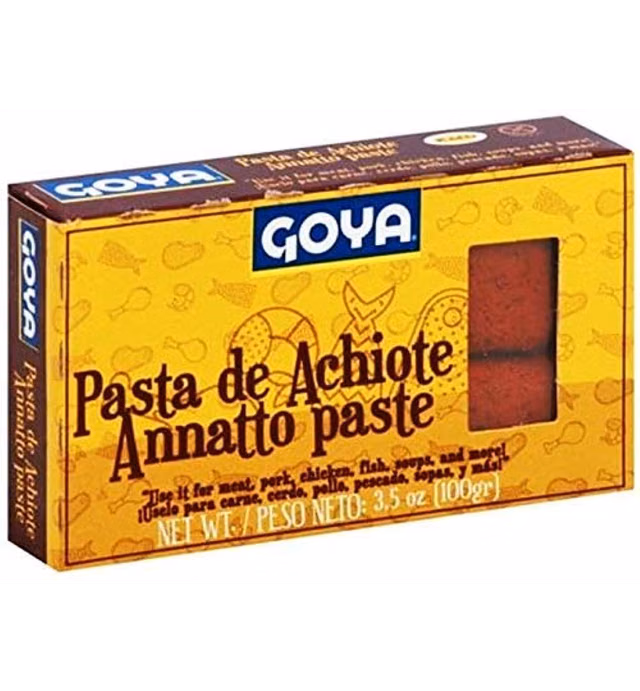 Pasta de Achiote Annatto Paste Goya 3.5 ounce