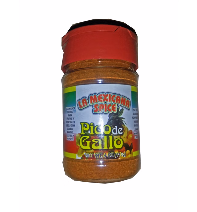 Pico De Gallo Mexican Seasoning for Fruits Vegetables & More 4oz bottle