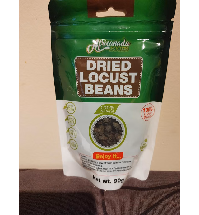 Dried African Locust Beans | Iru, Dawadawa, Ogiri | 90g | 3.2oz