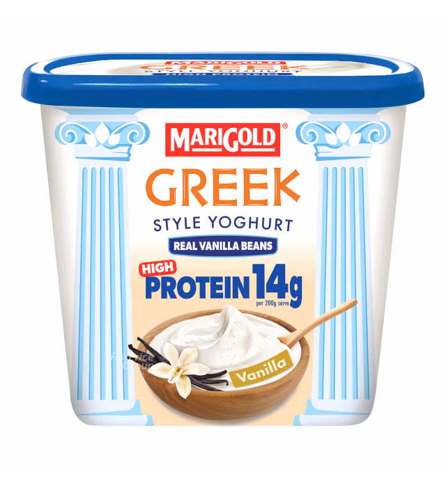 Marigold Greek Style Yoghurt - Vanilla