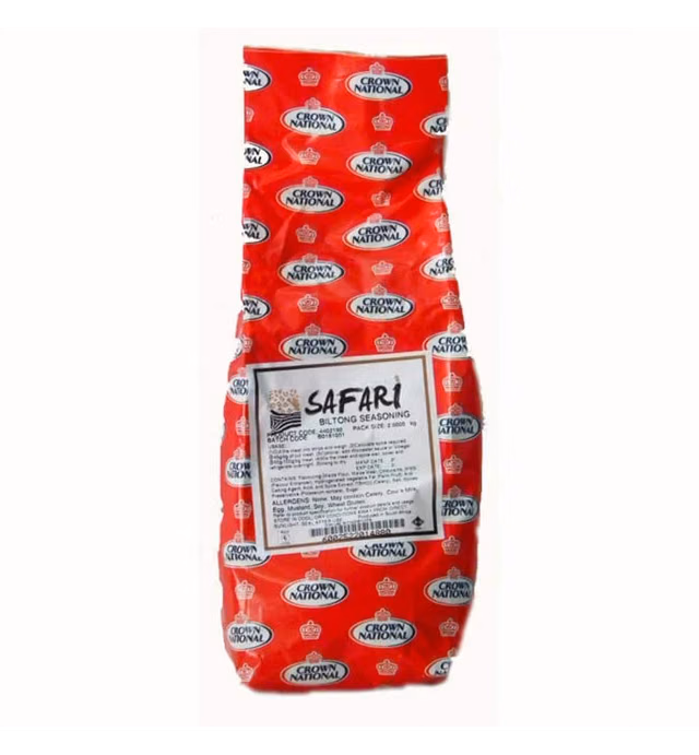 Crown National Biltong Seasoning - Safari (Kosher) 2kg