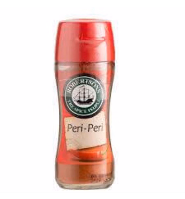 Robertsons Peri-Peri Imported From South Africa, 2.82oz, 80g (2 Pack) (Peri-Peri)