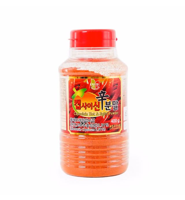 CHEON MAT Korean Capsaicin Super Hot & Spicy Chili Pepper Powder_14.1oz(400g)_Original Korean Hot Chili Pepper Powder