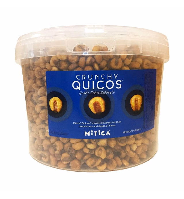 Generic Quicos Giant Crunchy Corn 6.6lb. Bulk Tub by Mitica
