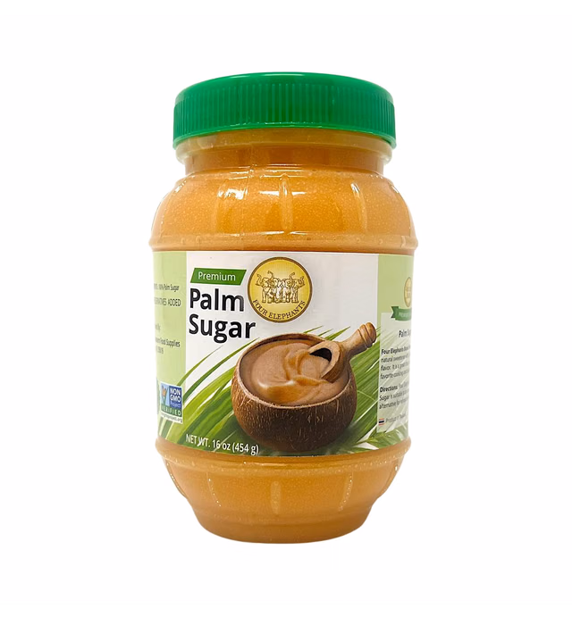Four Elephants Premium Palm Sugar Non-GMO 16 oz (1)