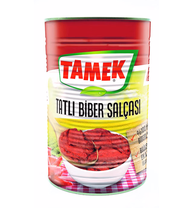 Tamek Mild Pepper Paste 540 Gr / 19.04 Oz