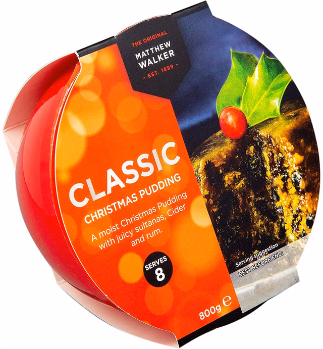 Matthew Walker Classic Christmas Pudding 800g