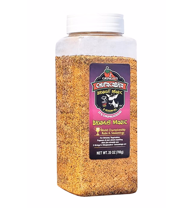 2 Gringos Chupacabra Brisket Magic Seasoning, 25 Ounces