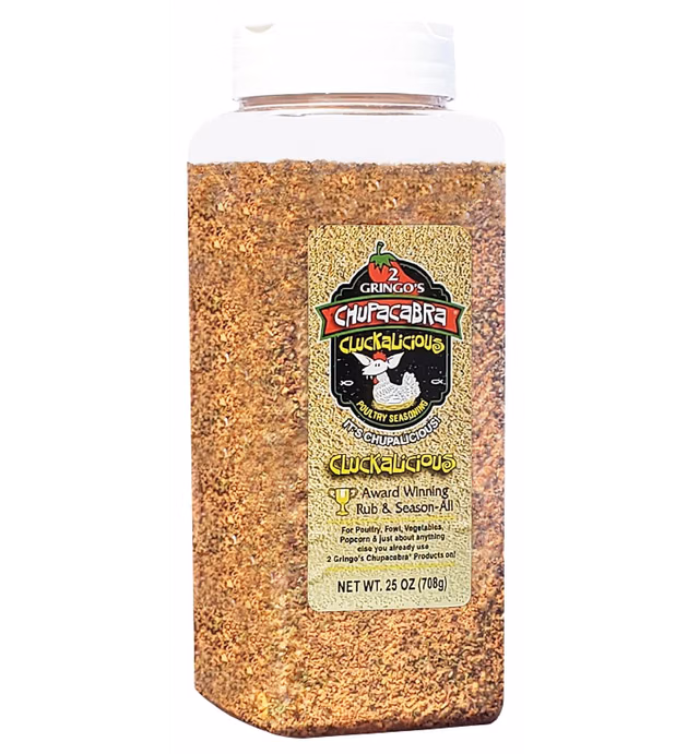 2 Gringos Chupacabra Cluckalicous Poultry Seasoning, 25 Ounces