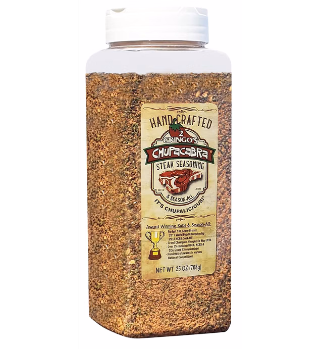 2 Gringos Chupacabra Steak Seasoning, 25 Ounces