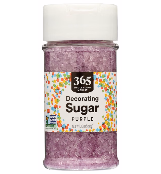 365 by Whole Foods Market, Sugar Decorating Purple, 3.3 Ounce