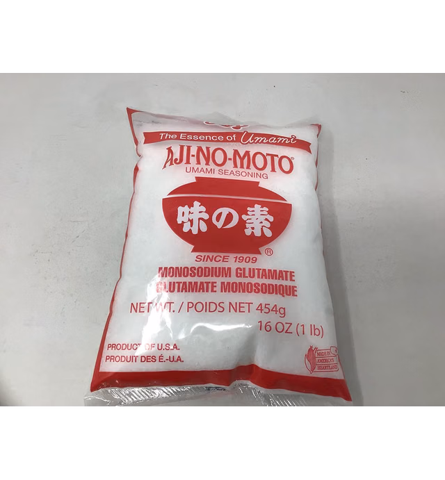 16oz Ajinomoto Umami Seasoning, MSG Monosodium Glutamate, Made in USA, Naturally Delicious (One Bag per order)