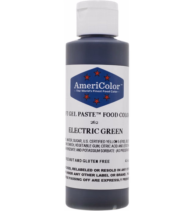 Americolor Soft Gel Paste 4.5 oz. - Electric Green