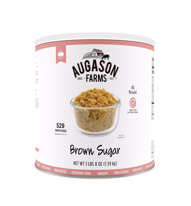 Augason Farms Brown Sugar 3 lbs 8 oz No. 10 Can