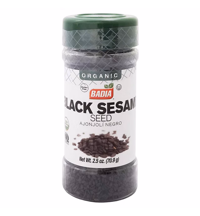 Badia Organic Black Sesame Seeds, 2.5-Ounce