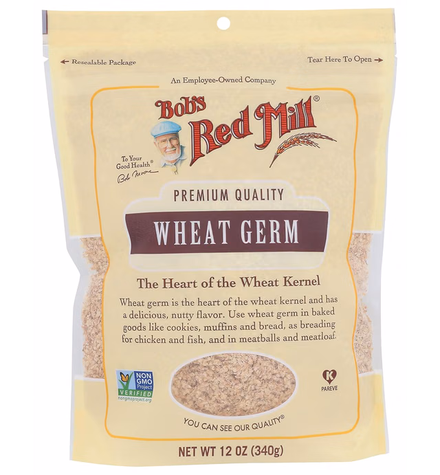 Bob's Red Mill Wheat Germ, 12 Oz (Pack of 4)