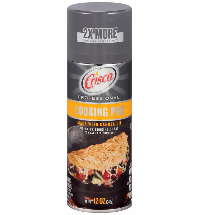 Crisco Professional Oil Spray, Cooking Pro, 12 Ounce, 12oz