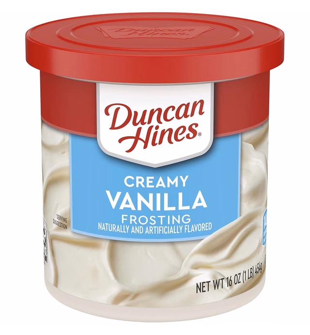 Duncan Hines Creamy Vanilla Frosting, 16 OZ