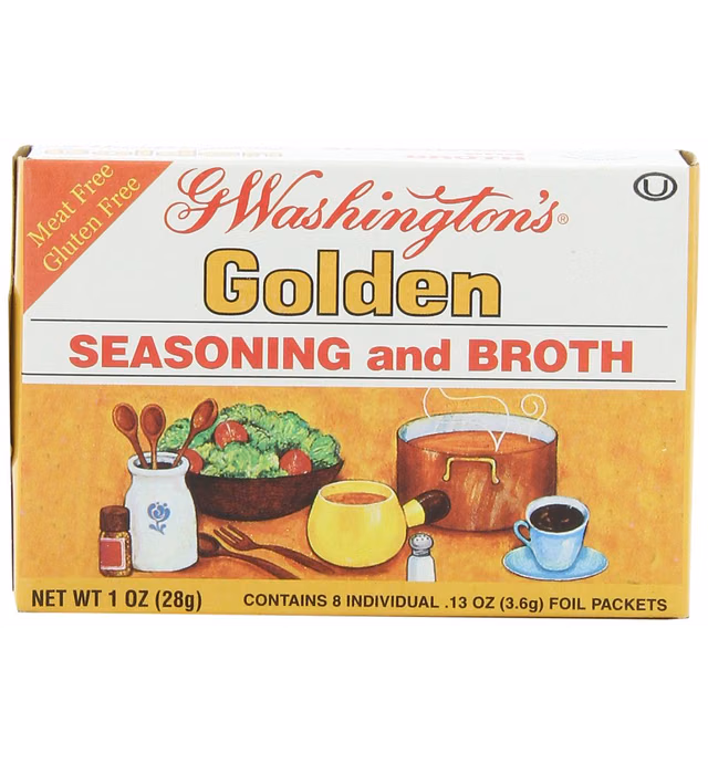 George Washington Golden Seasoning and Broth, 1-Ounce Boxes (Pack of 24)
